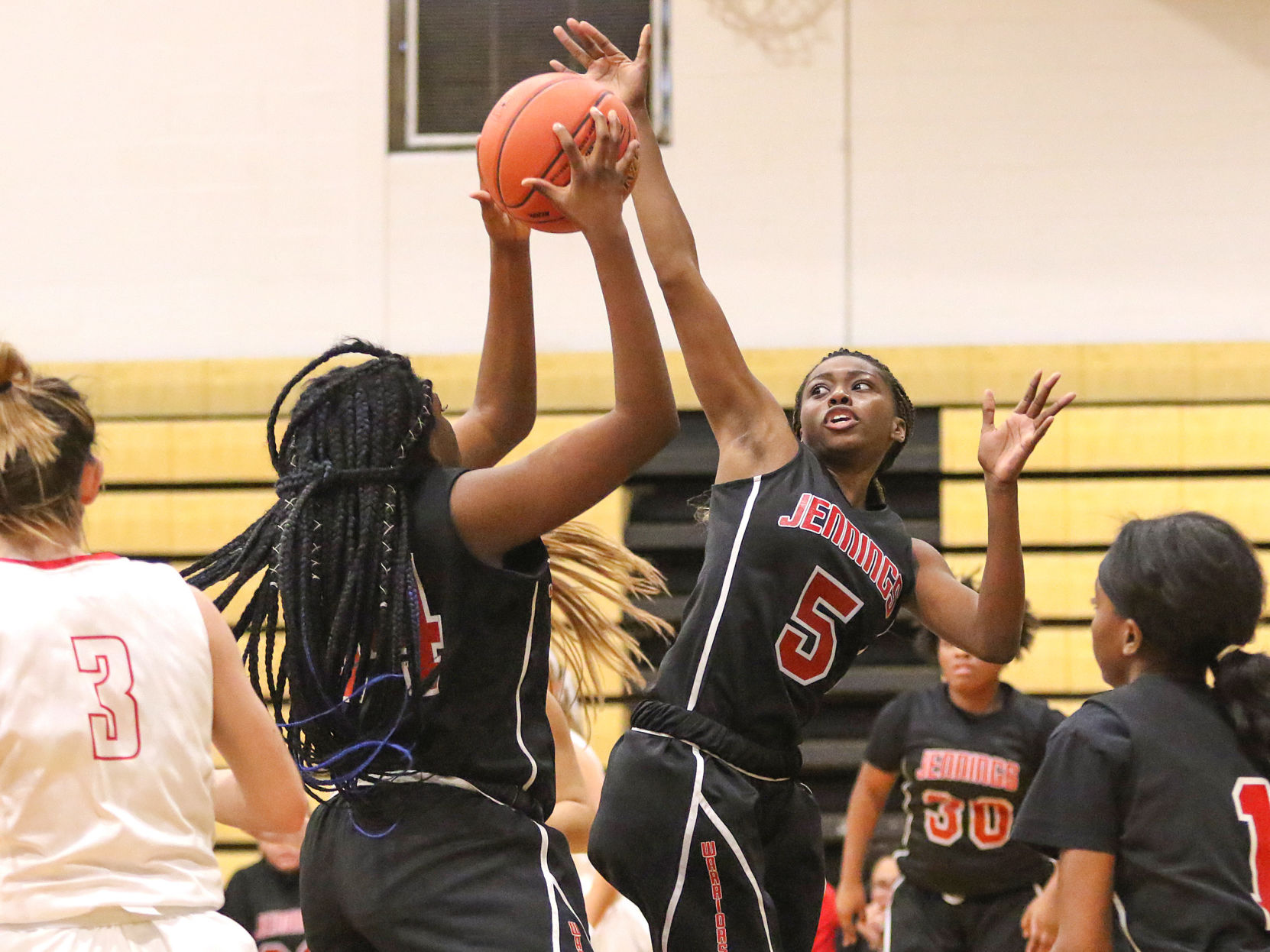 Jennings vs. Union girls basketball